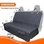 Waterproof Dog Car Seat Cover for SUVs