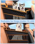 Large Dog Car Seat Extender with Waterproof Fabric
