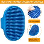 ROPO Dog Bath Brush with Adjustable Handle - 2pcs