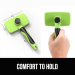 Self-Cleaning Slicker Brush for Dogs and Cats