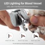 LUMIPAWS LED Dog Nail Clippers - Safe & Easy