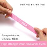 Siumouhoi 6 FT Pink Dog Leash with Collar Hook