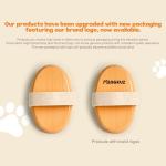 Professional Boar Bristle Brush for Short-Haired Dogs