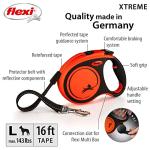 FLEXI 16ft Retractable Dog Leash for Large Dogs