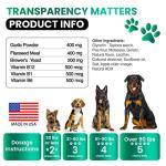 Natural Flea & Tick Prevention Chewables for Dogs