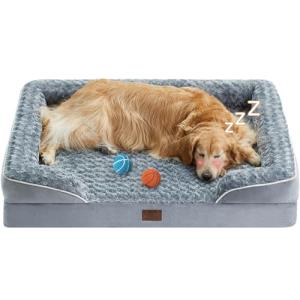 Orthopedic Bolster Bed for Large Dogs