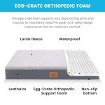Large Waterproof Orthopedic Dog Bed with Washable Cover