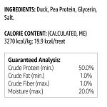 Solimo Duck Jerky Dog Treats, 2 lbs