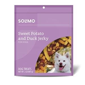 Solimo Sweet Potato & Duck Dog Jerky Treats