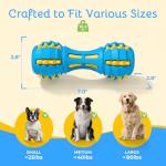 Ruffoo GnawBell Durable Dog Toy for Aggressive Chewers