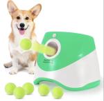 Automatic Fetch Ball Launcher for Dogs, Green