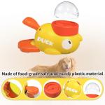 Duck Shaped Interactive Treat Dispenser Toy