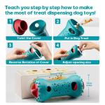 Interactive Dog Treat Dispensing Puzzle Toy