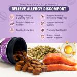 Dog Allergy Chews for Itchy Skin Relief