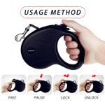 16Ft Lightweight Retractable Dog Leash for Small Pets