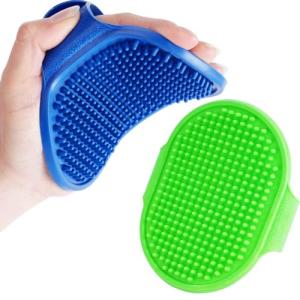 2 Pack Dog Grooming Brushes with Adjustable Handles