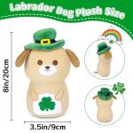 Cute St. Patrick's Day Puppy Plush Toy