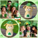 Cute St. Patrick's Day Puppy Plush Toy