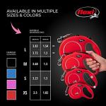 FLEXI Classic Retractable Dog Leash, 16 ft, Black