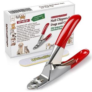 WeinaBingo Dog & Cat Nail Clippers with File