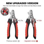 HAWATOUR Dog Nail Clippers with Safety Guard