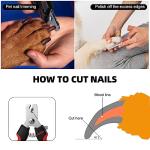 HAWATOUR Dog Nail Clippers with Safety Guard