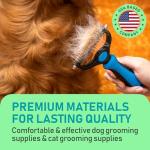 Maxpower Planet Pet Grooming Rake - Double-Sided Tool