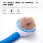 Self-Cleaning Slicker Brush for Dogs and Cats