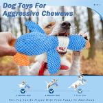 Indestructible Goose Dog Toy for Aggressive Chewers