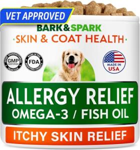 BARK&SPARK Allergy Relief Chews for Dogs