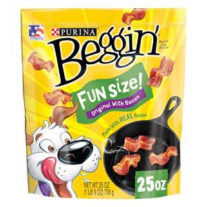 Purina Beggin' Fun Size Bacon Dog Treats 25 oz