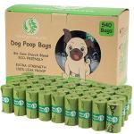 Extra Thick Leak-Proof Dog Poop Bags - 540 Count