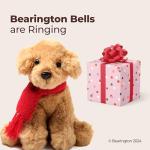 Adorable Golden Retriever Christmas Plush Toy