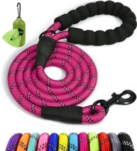 Taglory 6 FT Rope Leash with Padded Handle