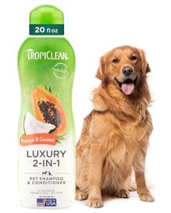 TropiClean 2-in-1 Dog Shampoo & Conditioner
