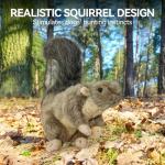 Interactive Plush Squeaky Dog Squirrel Toy
