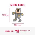 KONG Wild Knots Bear for Small/Medium Dogs