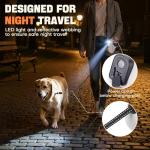 PETSWEET LED Retractable Dog Leash, 16ft