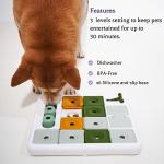 Barkwhiz 3-Level Dog Puzzle Toy for All Breeds