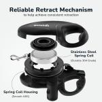 Pecute 32ft Retractable Dog Leash with Reflective Strips