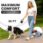 PINA Retractable Dog Leash, 26 ft Heavy Duty