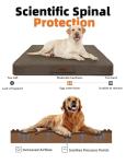 42 Inch Orthopedic Waterproof Dog Crate Bed