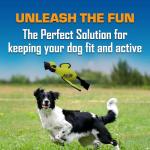 Nerf Dog Launching Duck Fetch Toy for Dogs