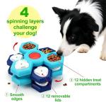 Interactive Dog Slow Feeder Puzzle Toy
