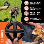 Indestructible Dog Ball for Aggressive Chewers
