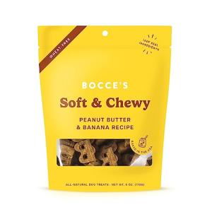Bocce's Bakery Peanut Butter & Banana Dog Treats
