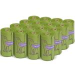 240 Count Lavender Scented 13” x 9” Dog Poop Bags Rolls, Leakproof Strong & Sturdy Waste Bags for Doggie Cat Pet
