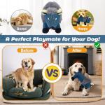 Squeaky Plush Dog Toys for Active Chewers
