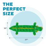 Outward Hound Plush Gator Dog Toy - XL
