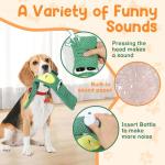 2 Pack Interactive Dog Toys for Aggressive Chewers